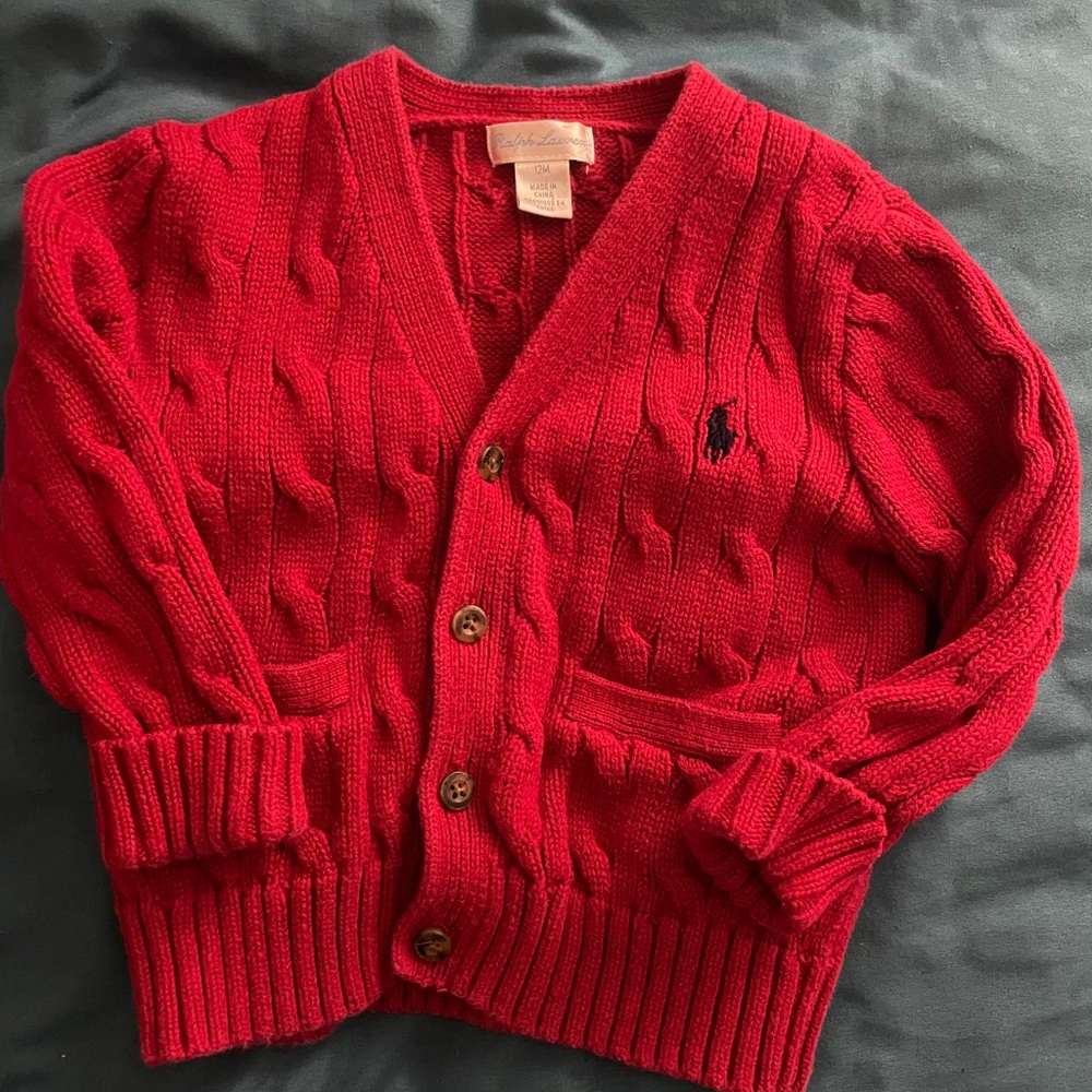 Red sweater